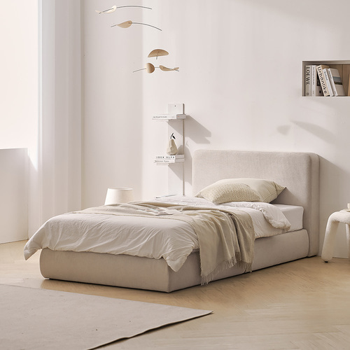 알레 아쿠아텍스 패브릭 평상형 호텔 침대프레임 SS CNS516C